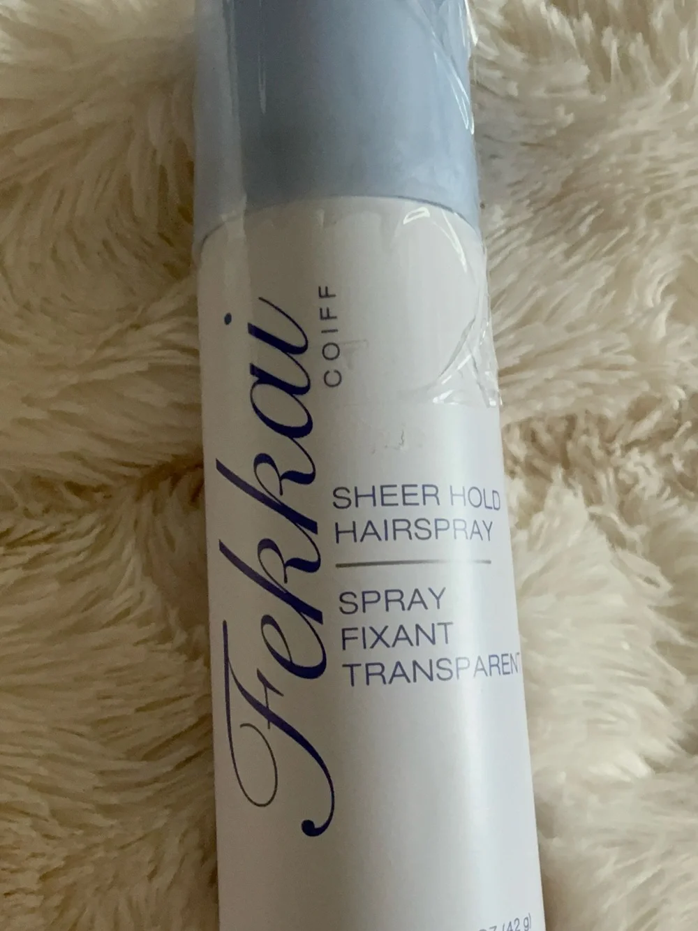Fekkai Sheer Hold hairspray- travel size